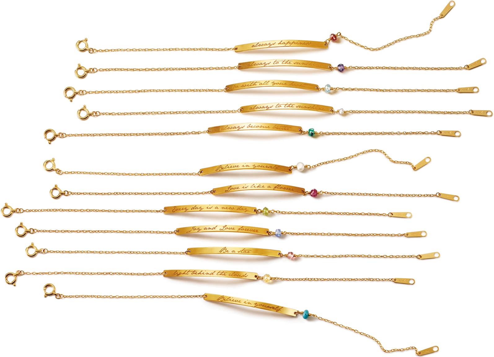 Birthday stone bracelet
